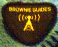 Brownie Guide Badge Obsolete Communications